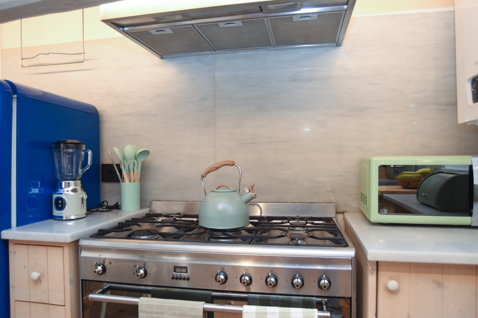 Cocina con campana