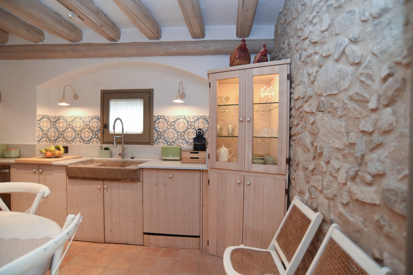 Cocina con luz natural